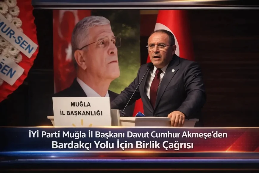 İYİ Parti Muğla İl Başkanı Davut Cumhur Akmeşe’den Bardakçı Yolu İçin Birlik Çağrısı
