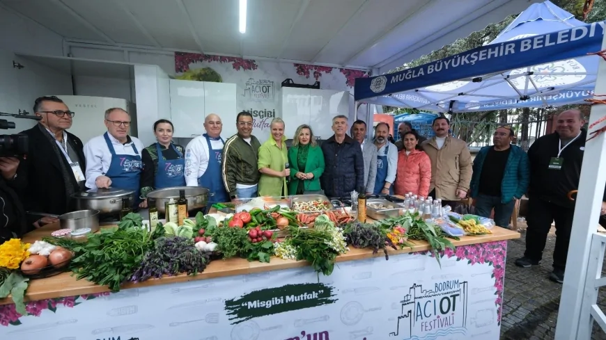 7. Bodrum Acı Ot Festivali Ortakent’te Kapılarını Açtı: Yağmura Rağmen Rekor Katılım