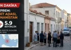 Girit Adası’nda 5.9 Büyüklüğünde Şiddetli Deprem! AFAD Verileri Açıkladı