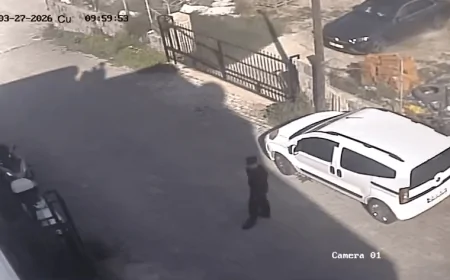 Bodrum Bahçelievler’de Motosiklet Aküsü Hırsızlığı: Hırsızın Keşif Anları Güvenlik Kamerasında