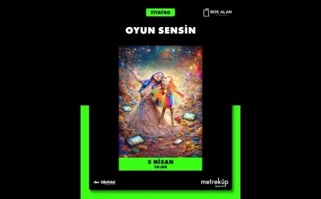 Metreküp Bodrum’da Dev Prömiyer: “Oyun Sensin” Çocuklarla Buluşuyor