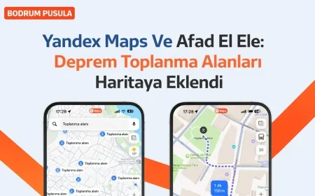 Yandex Maps Ve Afad El Ele: Deprem Toplanma Alanları Haritaya Eklendi