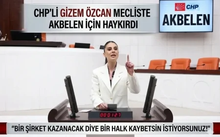 CHP’li Gizem Özcan Meclis’te Akbelen İçin Haykırdı: Bir Şirket Kazanacak Diye Bir Halk Kaybetsin İstiyorsunuz!