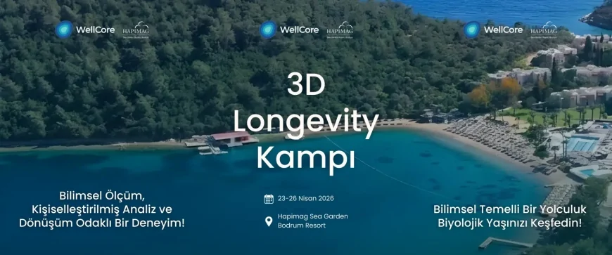 Bodrum'da Uzun Ömür Yolculuğu Başlıyor: Wellcore 3D Longevity Kampı İle Sağlıklı Yaşamı Yeniden Tanımlayın