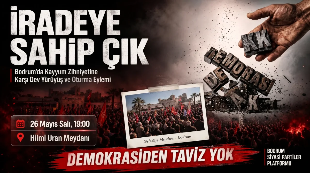 Bodrum’da Mutlak Butlan Protestosu: Siyasi Partiler Platformu Eyleme Çağırıyor