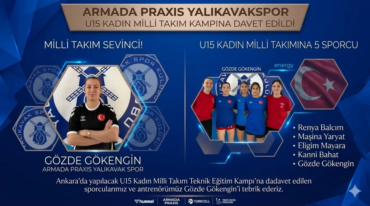 Armada Praxis Yalıkavakspor’dan Milli Takıma Çıkarma: 5 Sporcu Ve 1 Antrenör Kampa Davet Edildi