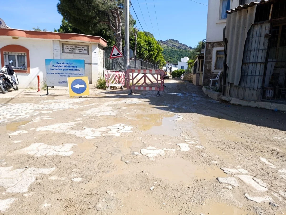 Başkan Tamer Mandalinci’den İhmalkar Firmaya Sert Müdahale: Teminatı Yakıldı Yol Yapımı Başladı