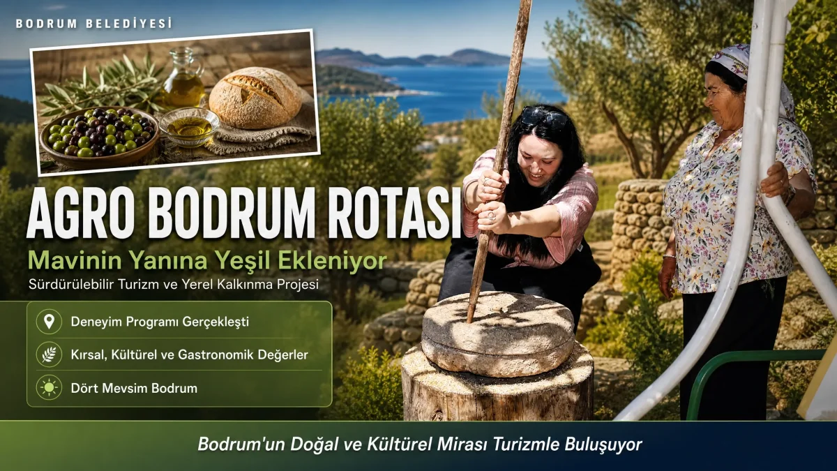 Bodrum’da Alternatif Turizm Hamlesi: "Agro Bodrum Rotası" Sektöre Tanıtıldı