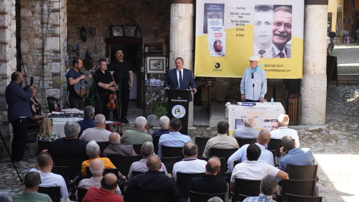 Tarihi Çöllüoğlu Hanı’nda Şiir Tınıları: Hüseyin Anıl’dan Milas’a Dev Festival Önerisi