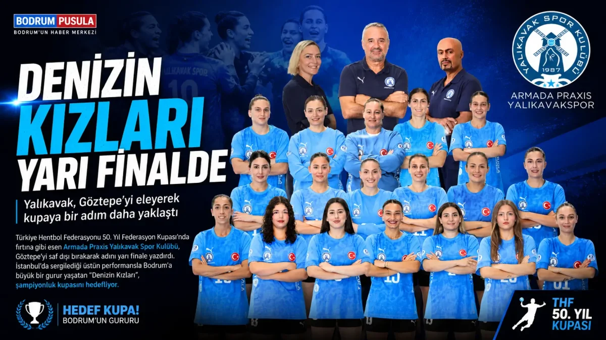 Denizin Kızları Yarı Finalde: Armada Praxis Yalıkavakspor Kupaya Koşuyor