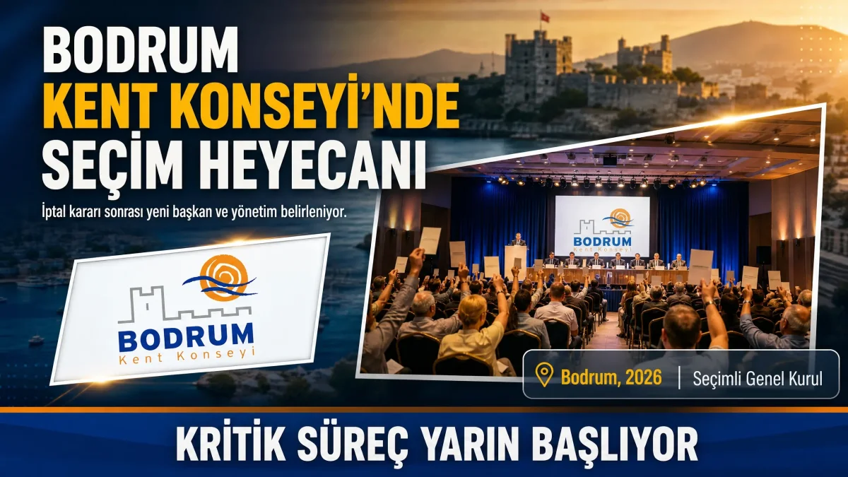Bodrum Kent Konseyi’nde Seçim Heyecanı Başlıyor: Mahkeme Kararıyla Sandık Kuruluyor