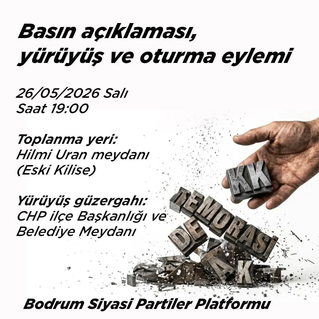 Bodrum’da Mutlak Butlan Protestosu: Siyasi Partiler Platformu Eyleme Çağırıyor