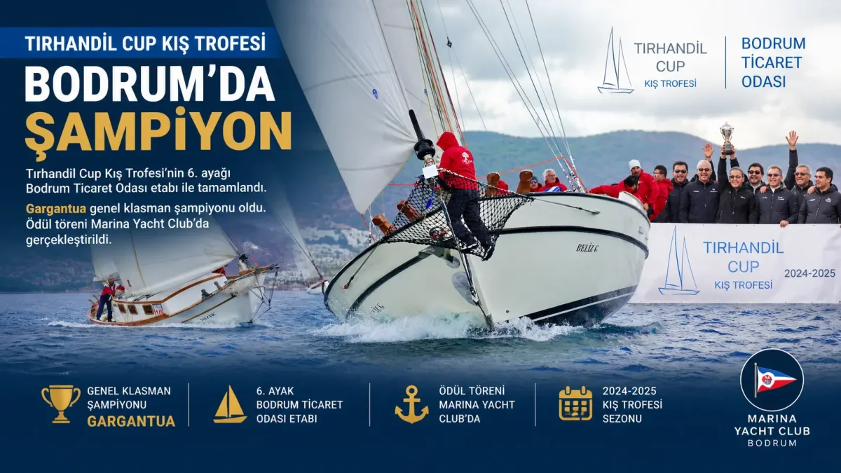 Bodrum’un Yaşayan Mirası Tırhandiller Şampiyonlarını Belirledi: Tırhandil Cup Kış Trofesi Tamamlandı
