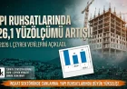 Yapı İzin İstatistikleri Açıklandı: 2026 Yılı İlk Çeyreğinde Yapı Ruhsatlarında Büyük Artış