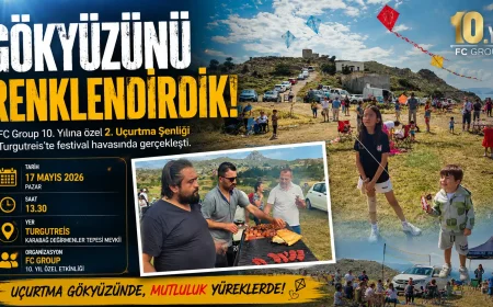 Bodrum Turgutreis’te Gökyüzü Renklendi: FC Group 2. Uçurtma Şenliği Coşkusu