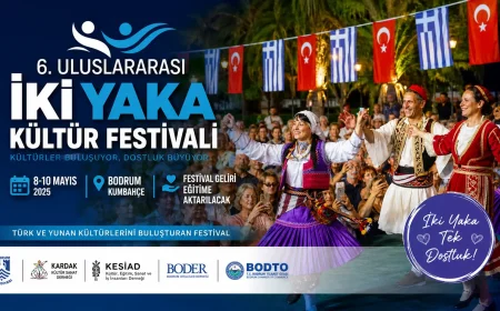 6. Uluslararası İki Yaka Kültür Festivali Başlıyor: Ege’nin İki Yakası Bodrum’da Buluşuyor