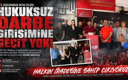 CHP’den 81 İl Başkanının İmzasıyla Ortak Bildiri: Hukuksuz Darbe Girişimini Tanımıyoruz