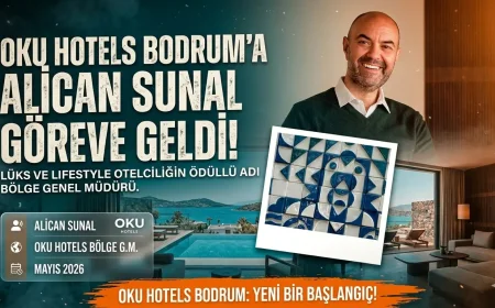 Global Otel Zinciri OKU Hotels’in Bölge Genel Müdürlüğü’ne Alican Sunal Atandı