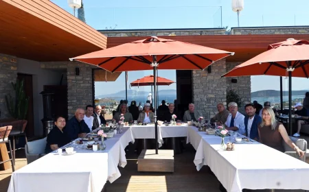 Bodrum Gazete Yayıncıları Cemiyeti Üyeleri Dayanışma Kahvaltısında Buluştu