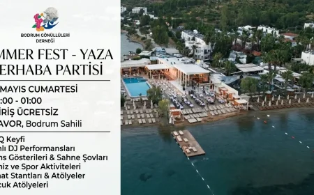 Bodrum Gönüllüleri'nden Coşkulu Yaza Merhaba: Savor'da Ücretsiz "Summer Fest"!