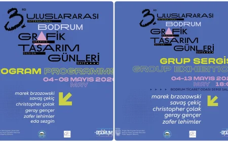 3. Uluslararası Bodrum Grafik Tasarım Günleri Başlıyor: Dünyaca Ünlü İsimler Bodrum’da Buluşuyor