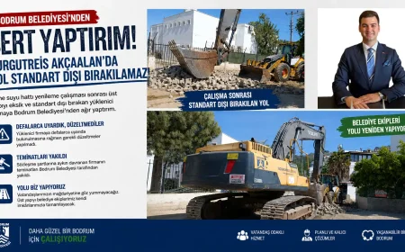 Başkan Tamer Mandalinci’den İhmalkar Firmaya Sert Müdahale: Teminatı Yakıldı Yol Yapımı Başladı