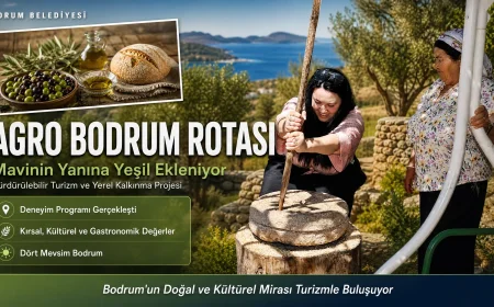 Bodrum’da Alternatif Turizm Hamlesi: "Agro Bodrum Rotası" Sektöre Tanıtıldı