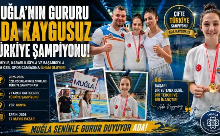 Muğla’nın Gururu Ada Kaygusuz Türkiye Şampiyonu Oldu: Dünyadaki 47 Kişiden Biri!