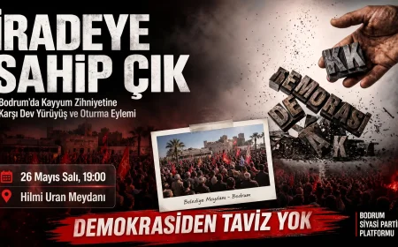 Bodrum’da Mutlak Butlan Protestosu: Siyasi Partiler Platformu Eyleme Çağırıyor
