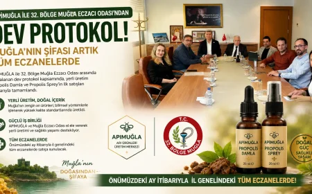 APİMUĞLA Ve Muğla Eczacı Odası’ndan Güçlü İş Birliği: Apiterapik Ürünler Tüm Eczanelerde