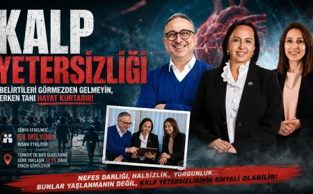 Kalp Yetersizliği Farkındalık Haftası: Erken Tanı ve Doğru Yönetim Hayat Kurtarıyor