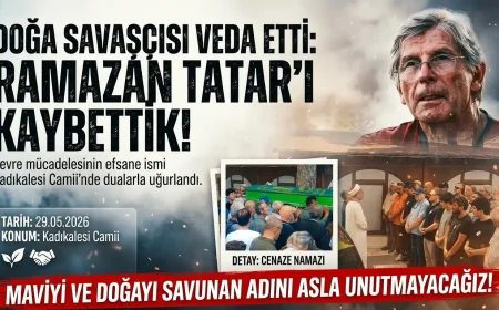 Bodrum Çevre Hareketinin Acı Kaybı: Aktivist Ramazan Tatar Son Yolculuğuna Uğurlandı
