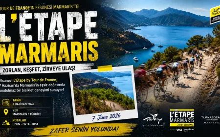 L’Étape Marmaris By Tour De France İle Bisiklet Tutkunları 7 Haziran’da Marmaris’te Buluşuyor