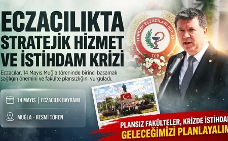 Bilimsel Eczacılığın 187. Yılı Muğla’da Coşkuyla Kutlandı: Eczacılar Sorunlarını Ve Çözüm Yollarını Haykırdı