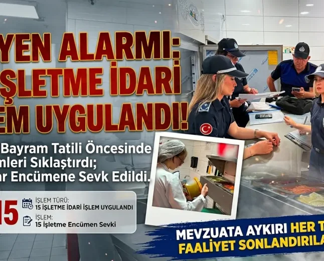 Bodrum’da Bayram Öncesi Dev Zabıta Denetimi: 15 İşletmeye Cezai İşlem