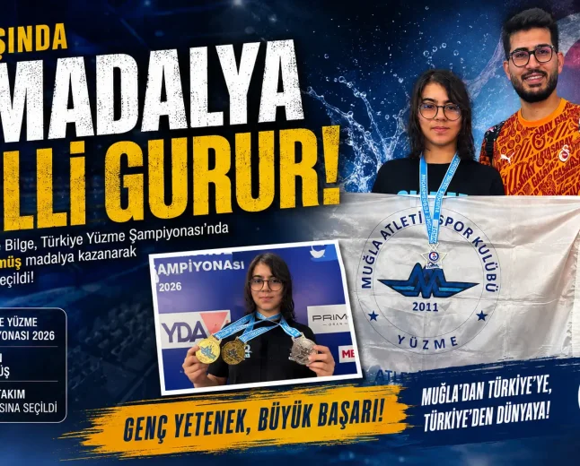 Muğlalı 13 Yaşındaki Yüzücü Devrim Defne Bilge Türkiye Şampiyonu Oldu