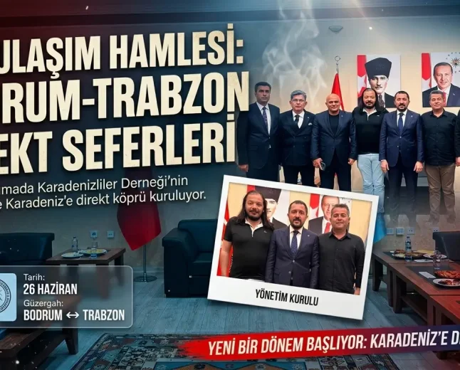 Bodrum'dan Karadeniz'e Kesintisiz Ulaşım: İlk Müjde Trabzon'a Direkt Uçuş
