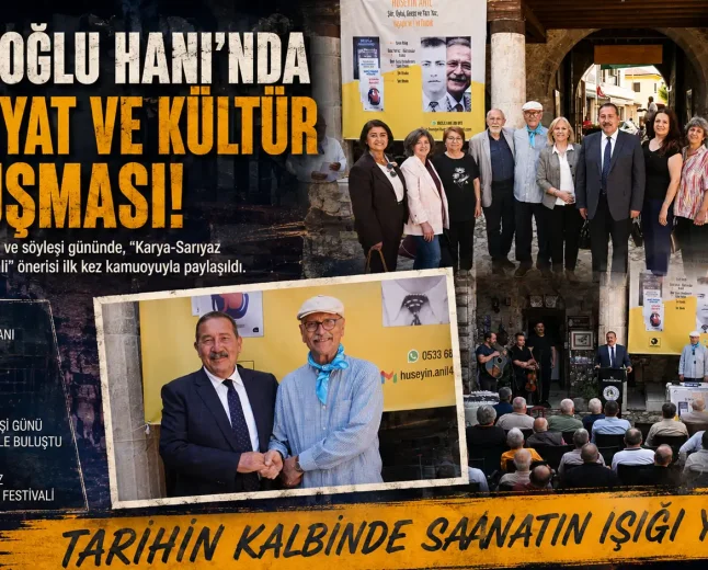 Tarihi Çöllüoğlu Hanı’nda Şiir Tınıları: Hüseyin Anıl’dan Milas’a Dev Festival Önerisi