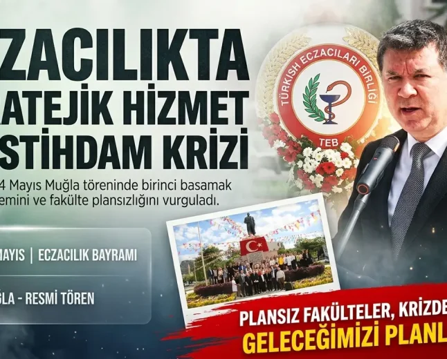 Bilimsel Eczacılığın 187. Yılı Muğla’da Coşkuyla Kutlandı: Eczacılar Sorunlarını Ve Çözüm Yollarını Haykırdı