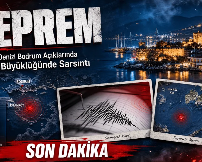 Muğla Bodrum Açıklarında Korkutan Deprem: AFAD Son Dakika Verilerini Paylaştı
