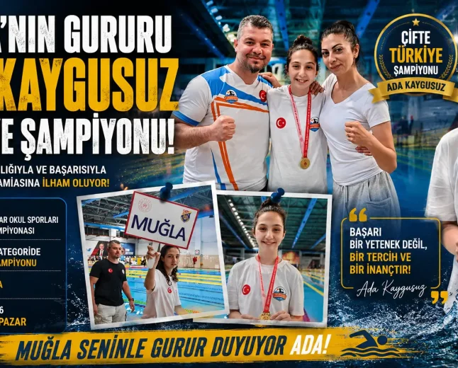 Muğla’nın Gururu Ada Kaygusuz Türkiye Şampiyonu Oldu: Dünyadaki 47 Kişiden Biri!