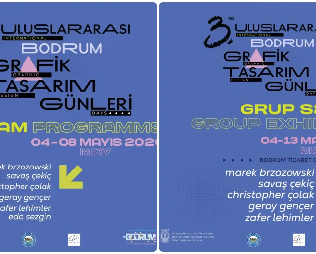 3. Uluslararası Bodrum Grafik Tasarım Günleri Başlıyor: Dünyaca Ünlü İsimler Bodrum’da Buluşuyor