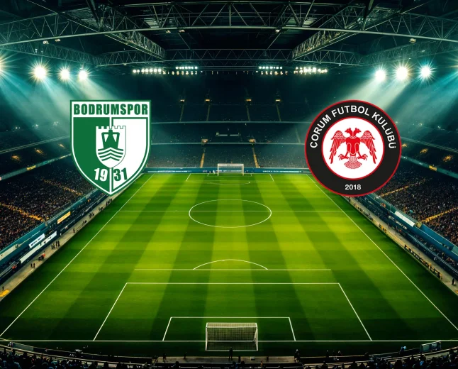 Arca Çorum FK Sipay Bodrum FK Maç Sonucu: Çorum FK Final Biletini Aldı!