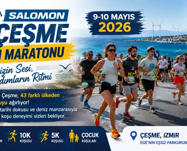 Ege'de Dev Organizasyon: 4. Salomon Çeşme Yarı Maratonu 43 Ülkeden Binlerce Sporcuyu Ağırlıyor