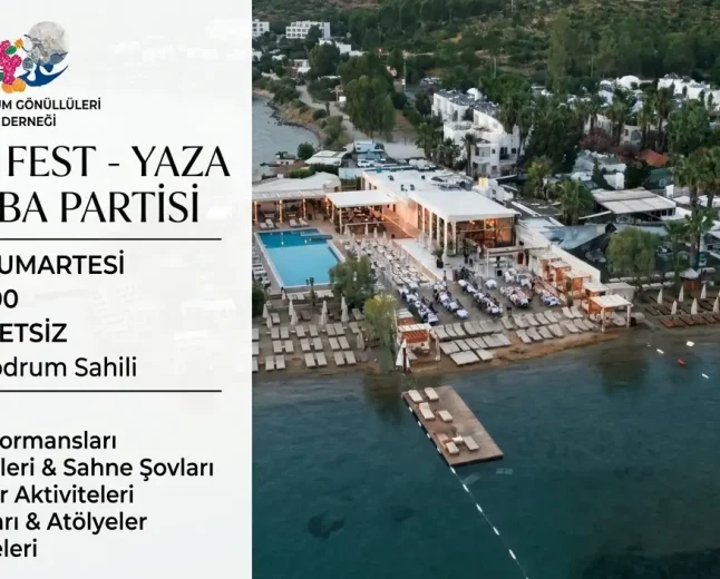 Bodrum Gönüllüleri'nden Coşkulu Yaza Merhaba: Savor'da Ücretsiz "Summer Fest"!