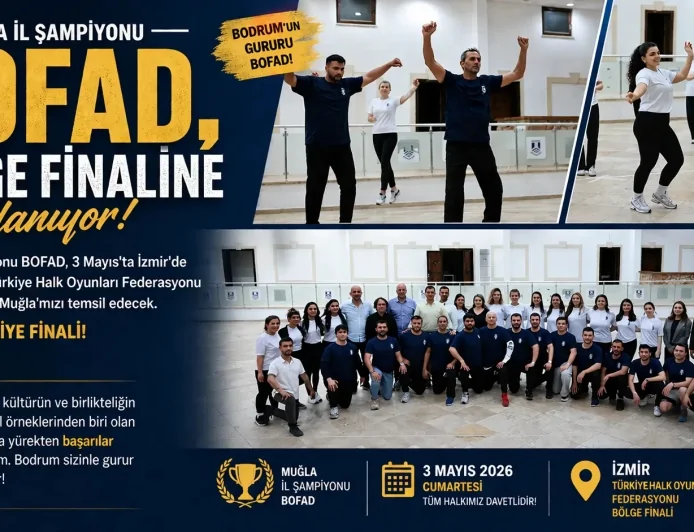 Bodrum’un Gururu BOFAD Bölge Finali İçin İzmir Yolunda: Hedef Türkiye Şampiyonluğu