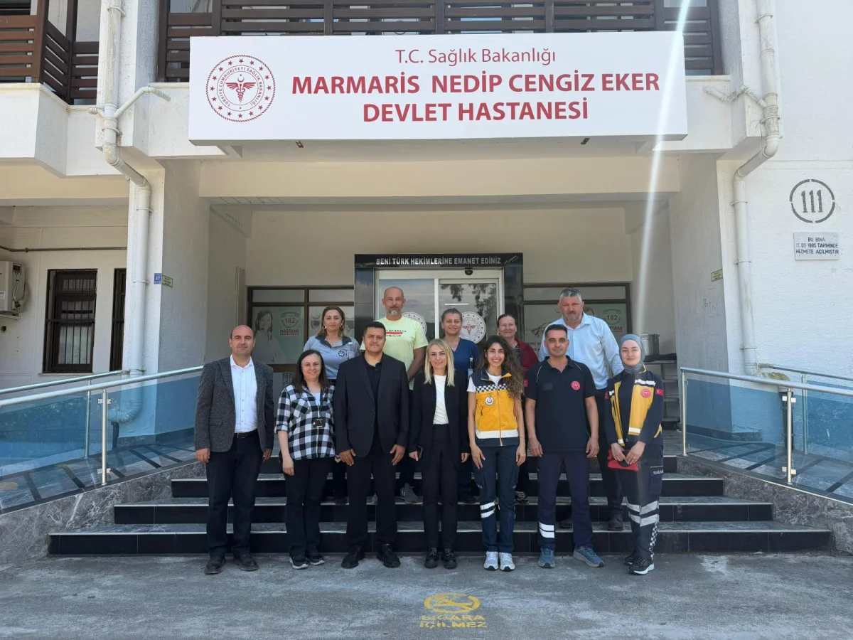 İl Sağlık Müdürü Dr. Eriş Başaran Akça’dan Marmaris’te Sağlık Tesislerine Çıkarma