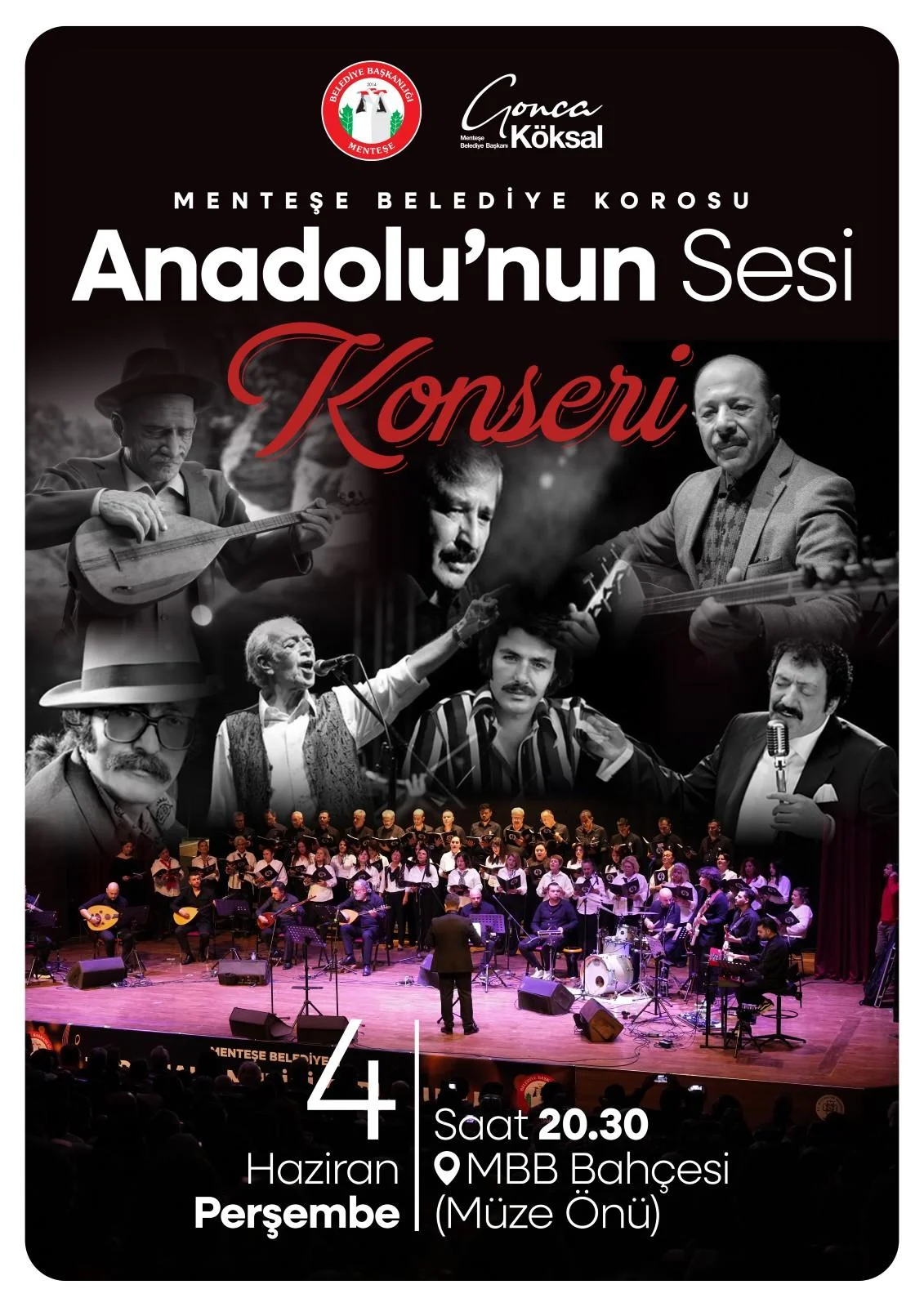 Menteşe’de Dev Konser: Anadolu'nun Efsane Sesleri Aynı Sahnede Buluşuyor