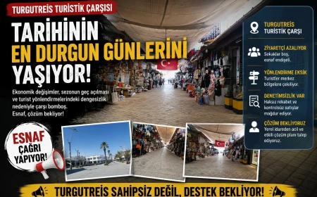 Turgutreis Turistik Çarşısı’nda Sezon Sessizliği: Esnaftan Acil Müdahale Çağrısı