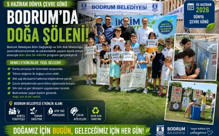 Bodrum’da Çevre Seferberliği: 5 Haziran Dünya Çevre Günü Kapsamında Dev Etkinlikler